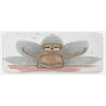 thumbnail image 1 of Sloth Kitchen Mat, Little Sloth Lotus Flower Yoga Asana Positions Fun, Plush Decorative Kitchen Mat with Non Slip Backing, 47" X 19", Pink Brown Grey, by Ambesonne, 1 of 1