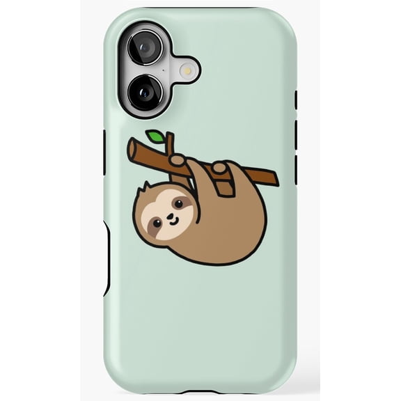 Sloth Lazy Animal Cute Design Phone Case for iPhone 11 12 13 14 15 16 17 Pro Max