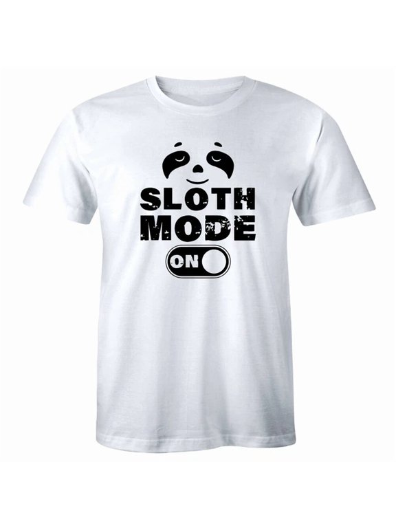 Sloth Mode Activated Relaxed Lifestyle Graphic Gift Design Style Men T-Shirt
