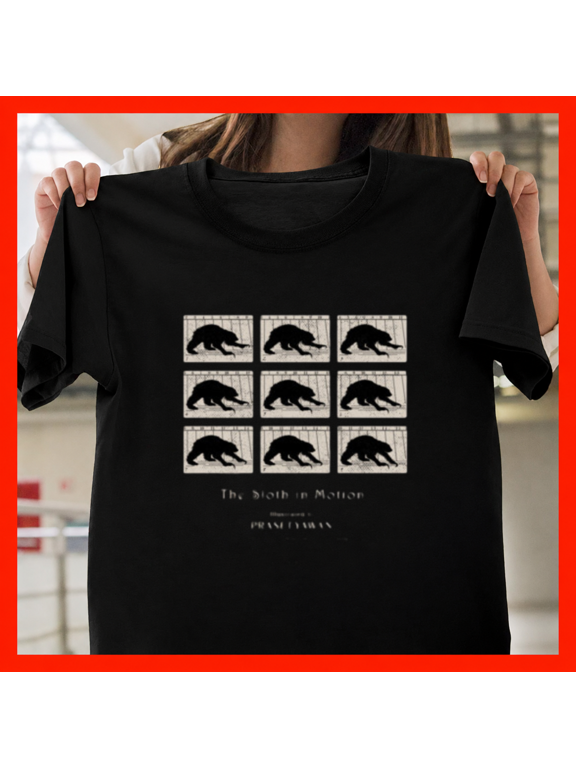 Sloth Motion Funny Slow Motion Action Sports Animal Parody Unisex T-Shirt, up to size 5XL