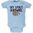 thumbnail image 1 of Sloth My Spirit Animal Soft Baby One Piece Light Blue 12-18 M, 1 of 1