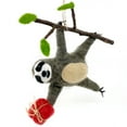 thumbnail image 1 of Sloth Ornament Wool Christmas Tree Decoration - Sloth Hanging from Branch, 1 of 5