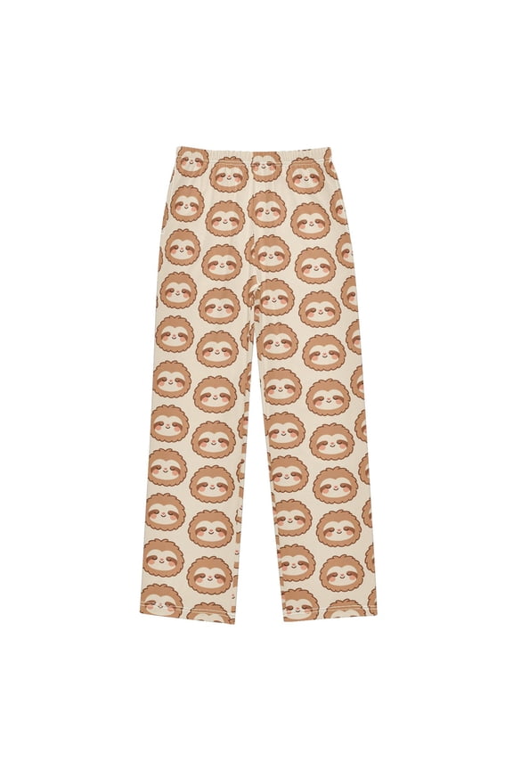 Sloth Pajama Pants Soft and Lightweight Elastic Waistband Pajama Pants