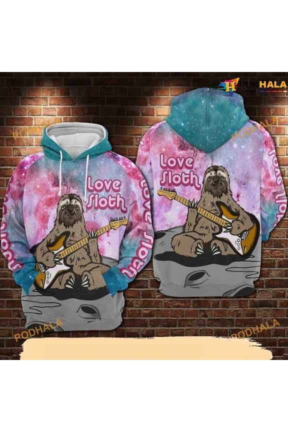 Sloth Christmas Hoodie