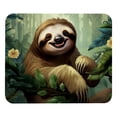 thumbnail image 1 of Sloth Printed Square Desk Pad, 8.3x9.8 Inch Non-Slip Rubber Bottom Gaming Mousepad, Desk Mat for Office and Gaming, 1 of 6