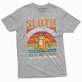 thumbnail image 1 of Sloth Running Team Funny Tee Shirt Running Runner Jogging Marathon Tee (Small Grey), 1 of 6