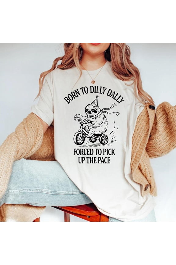 Sloth Shirt: Quote, Trendy Graphic Tee All Size S-5Xl