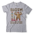 thumbnail image 1 of Sloth Shirt Sloth Running Team Shirt Funny Joke Shirt Lazy Person Gifts Funny Sloth Shirt (Medium Grey), 1 of 6