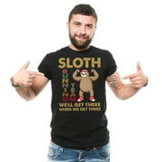 Sloth Shirt Sloth Running Team Shirt Funny Joke Shirt Lazy Person Gifts Funny Sloth Shirt