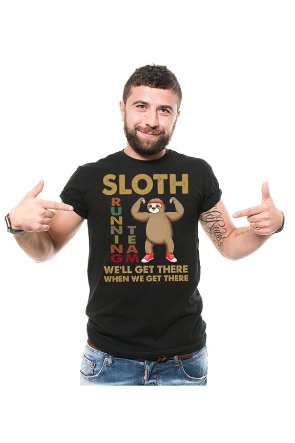 Sloth Shirt Sloth Running Team Shirt Funny Joke Shirt Lazy Person Gifts Funny Sloth Shirt