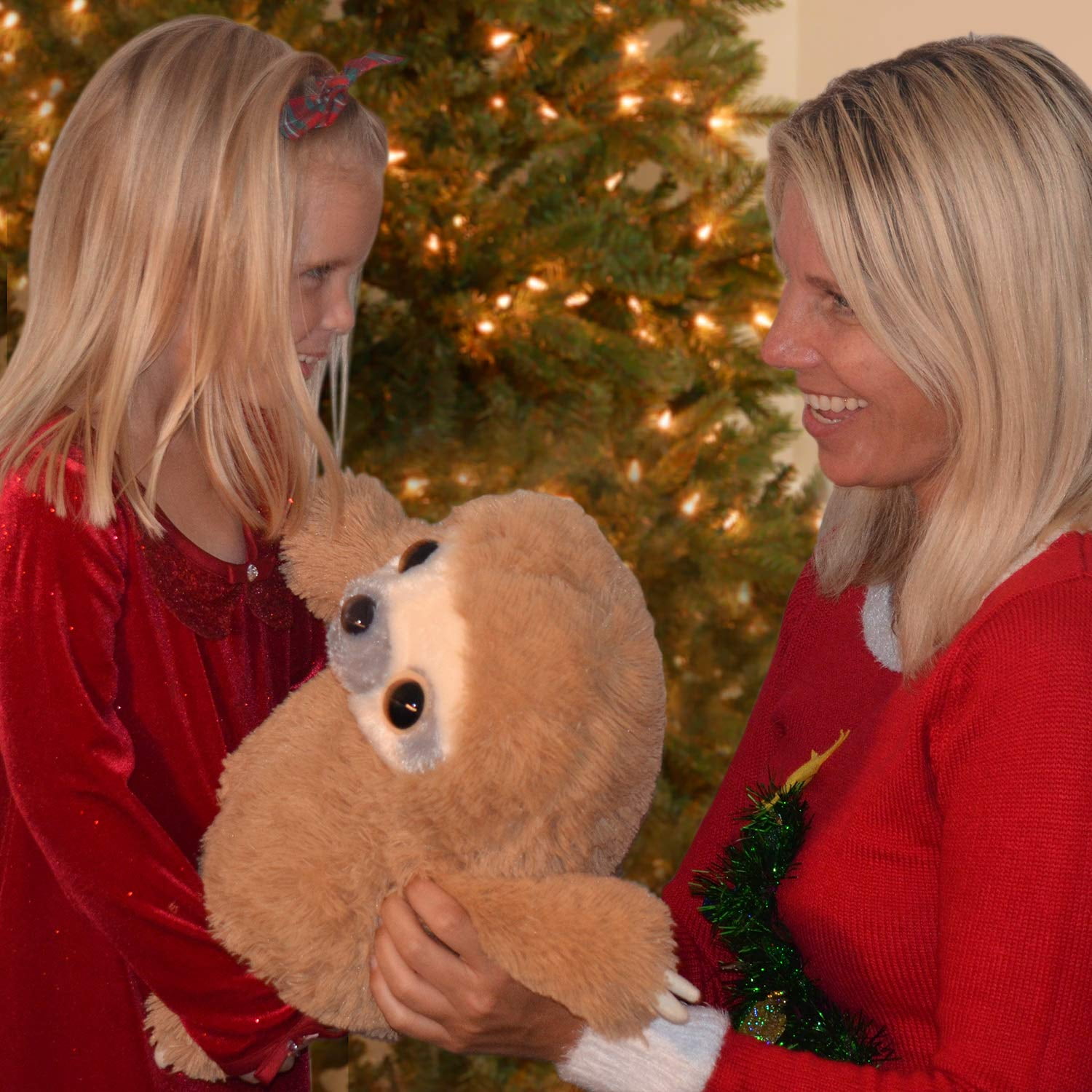 Sloth Stuffed Animal Fluffy Stuffed Sloth Plush Toy Soft Cute Stuffed