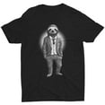 Sloth T-Shirt Sophisticated Suit Workaholic Humor Shirt Funny Animal