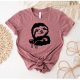 thumbnail image 1 of Sloth T-shirt Cute Shirt Funny Gift Lazy People Top Nap Tee Animal Trendy Family My Spirit Lover T For Women Men, 1 of 3