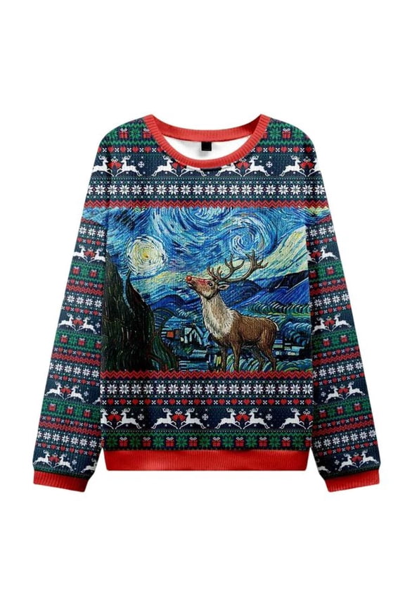 Sloth Take It Slow In The Snow 3D Christmas Sweater, Funny Xmas Sweater, Sweater Xmas