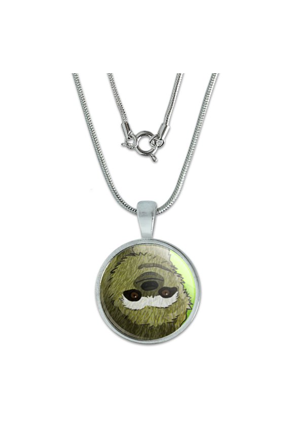 Sloth Watercolor Small Pendant