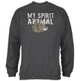 thumbnail image 1 of Sloth is My Spirit Animal Mens Sweatshirt Deep Heather 2XL, 1 of 1