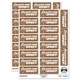 thumbnail image 1 of Sloth-some Awesome Effort Teacher Student School Sticker Set - Brown - Matte Finish - 2.00" Large, 1 of 7
