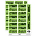 thumbnail image 1 of Sloth-some Awesome Effort Teacher Student School Sticker Set - Light Green - Gloss Finish - 2.00" Large, 1 of 7