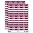 thumbnail image 1 of Sloth-some Awesome Effort Teacher Student School Sticker Set - Light Pink - Gloss Finish - 1.25" Mini, 1 of 7