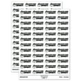 thumbnail image 1 of Sloth-some Awesome Effort Teacher Student School Sticker Set - White - Matte Finish - 1.25" Mini, 1 of 7