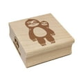 thumbnail image 1 of Sloth with Baby on Back Square Rubber Stamp Stamping Scrapbooking Crafting - Small 1.25in, 1 of 7