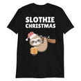 thumbnail image 1 of Slothie Christmas T-Shirt, 1 of 5