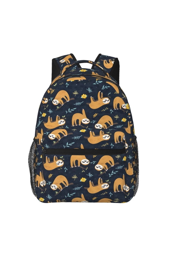 Sloths Backpack Lightweight Rucksack Travel Bag for Men and Women