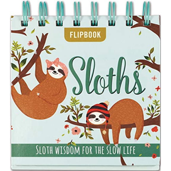 Pre-Owned Sloths Desktop Flipbook (Spiral-bound) 1441329498 9781441329493