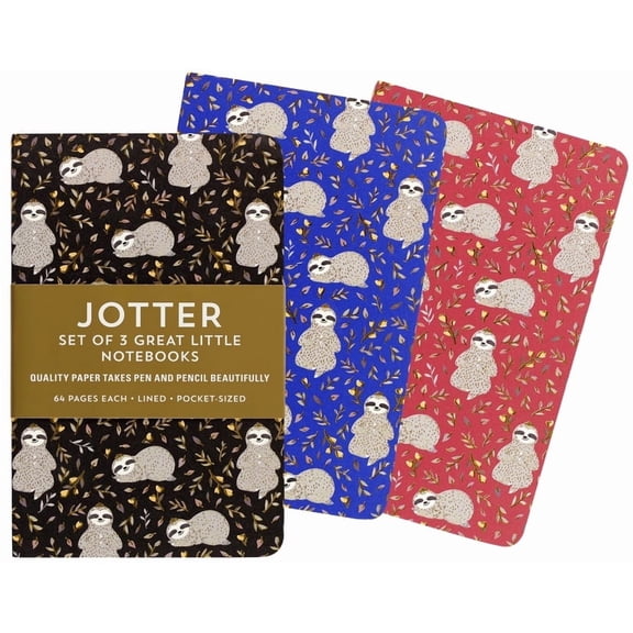 Sloths Jotter Notebooks, (Paperback)