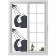 thumbnail image 1 of Sloths Showering Window Privacy Film, Modern Abstract Art Funny Animals Static Cling UV Sun Blocking Heat Control Window Tint Day and Night, Non-Adhesive One Way Windows Privacy Cover 17.7''x78.7'', 1 of 7