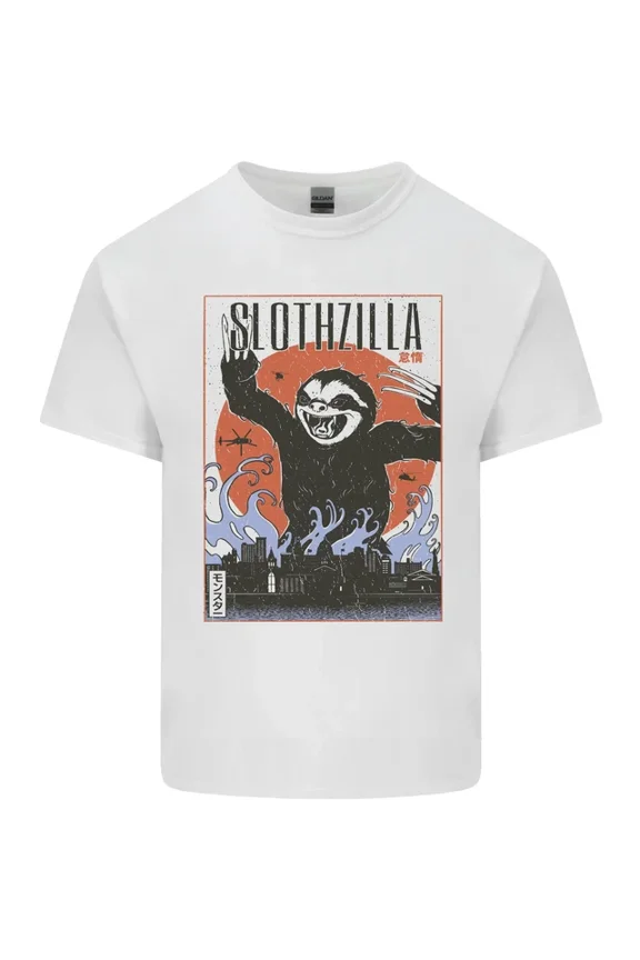 Slothzilla Funny Sloth T-Shirt