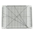 thumbnail image 1 of Slotted Quilting Ruler Durable Patchwork Ruler Clear DIY Craft Cutting Ruler Template, 1 of 12
