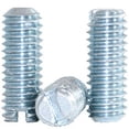 thumbnail image 1 of Slotted Socket Set Screws, Cup Point, 1/4-20 x 3/16", Alloy Steel, Case Hardened, Zinc, Slotted Drive (Quantity: 5000), 1 of 1