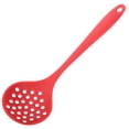 thumbnail image 1 of Slotted Spoon Heatproof, Silicone Skimmer Strainer Slotted Spoon for Cooking, Non Stick Scoop Ladle with Ergonomic Handle for Filtering Vegetables and Pasta, Kitchen Utensil for Straining, 1 of 7