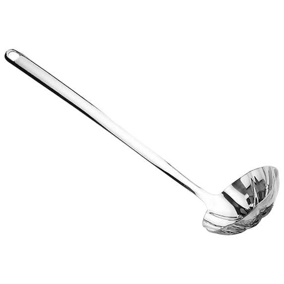 Raindrops Stainless Steel Kitchen Ladle and Oil Strainer for Healthy Cooking and Easy Oil Separation