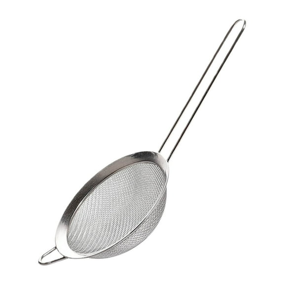 Slotted Spoon With Stainless Steel And Fine Holes For Kitchen Skimming And Straining