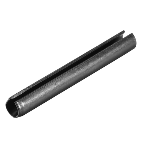 Slotted Spring Pin -6mm x 50mm Plain Finish 65Mn Roll Assortment Kit for Small Machine Projects 50Pcs