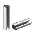 thumbnail image 1 of Slotted Spring Pin M6 x 50mm 304 Stainless Steel Split Spring Roll Dowel Pins Plain Finish 10Pcs, 1 of 3