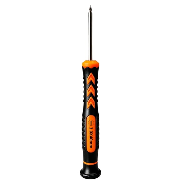 FlatHead 3.0 mm Slotted Precision Screwdriver Flat Blade Magnetic Tip Rotating Cap Repair Tool 40mm Blade Length