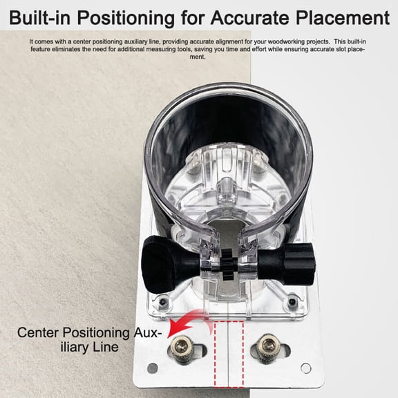 Slotting Bracket,Locator With Cutter 65mm Locator With Invisible Router 65mm Cutter Cabinet Furniture With Cutter Cabinet 2 In 1 Huiop Dsfen Buzhi Cousopo 65mm Invisible Wood Router Tool