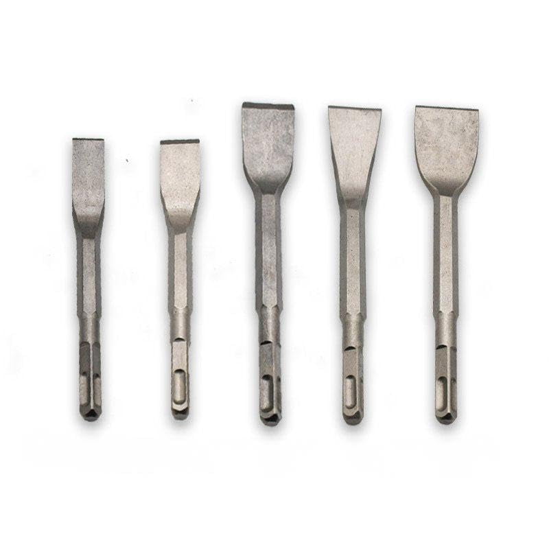 Slotting and Wall Drilling, Hammer Point Groove Gouge Flat Chisel Break ...