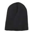 thumbnail image 1 of Big Accessories BA519 Slouch Beanie-Black, 1 of 2