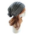 thumbnail image 1 of Slouch Cap Knitted Oversize Baggy Beanie Warm Winter Hat Long Beanie Hats Ski Chic Cap Fresh Fashion For Men Women, 1 of 3