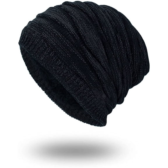 Slouch Knitted Winter Baseball Cap for Men and Women with Soft Warm Comfortable Design Trendy Hat Cute Travel Golf Sports Sun Hats Accessories