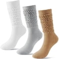 thumbnail image 1 of Slouch Socks Women Winter Knee High Scrunch Socks Women,Long Slouchy Scrunchie Boot Socks for Women Girls Size 5-11, 1 of 8