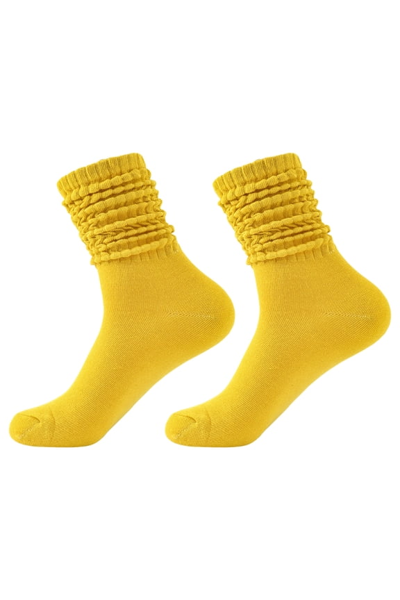 Slouch Socks for Women Stacked Boot 80s 90s Slouch Knit Scrunchie Socks Fall Winter Slouchy Socks Hosiery
