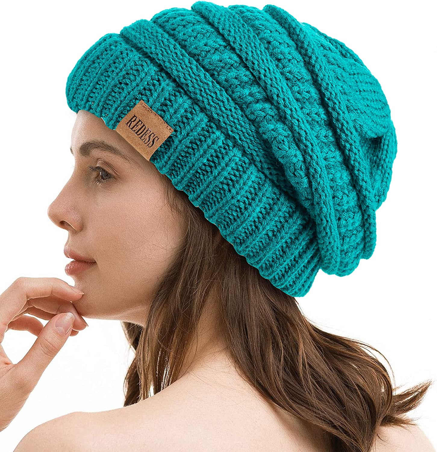 Women's Knitted Hat Elderly Basin Hat Mother Hat Grandmother