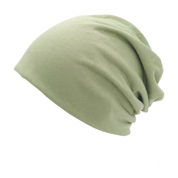 Slouchy Beanie for Men Women Lightweight Oversize Chemo Headwear Cancer Caps Breathable Baggy Comfy Soft Solid Color Hip-Hop Hats