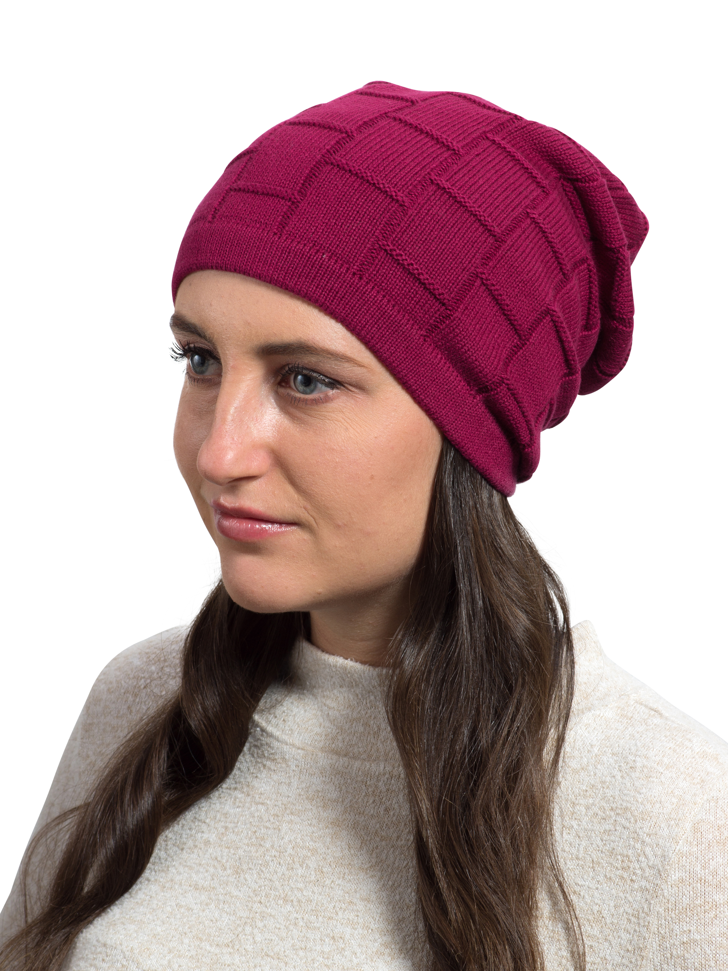 Slouchy Beanie for Men and Women, Cotton, Comfortable, All Season Wear
