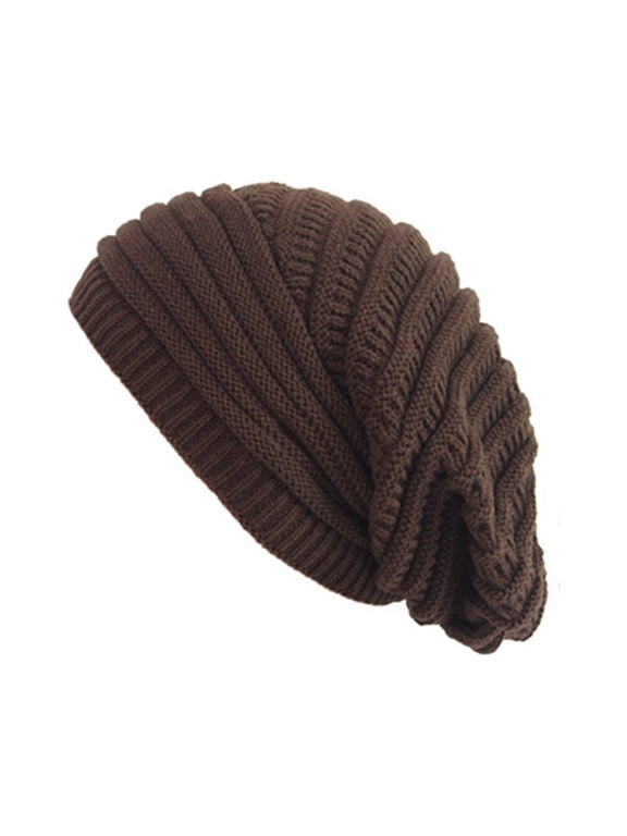 Slouchy Beanie for Women Winter Hat Warm Slouch Oversized Soft Chunky Cable Knit Beanies for Cold Weather